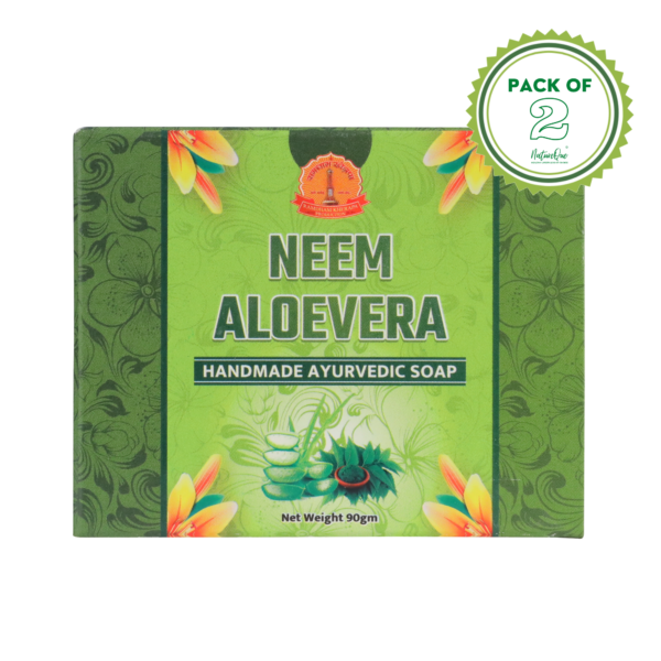 Neem Aloevera Handmade Ayurvedic Soap